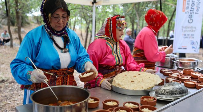 Bursa’nın gastronomi hafızası Aktopraklık’ta yeniden keşfedildi