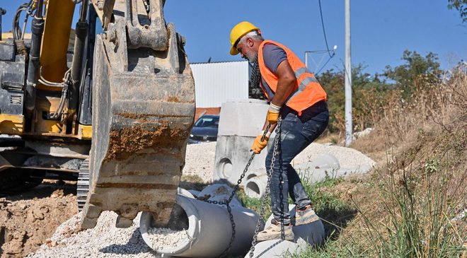 Yenişehir’in 5 mahallesine 7 bin 600 metrelik güçlü altyapı ağı