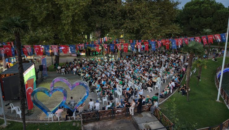Bursaspor kazandı, Kültürpark bayram yerine döndü