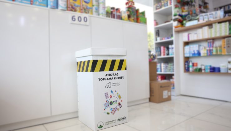 Osmangazi’den çevreyi koruyan atık ilaç hamlesi