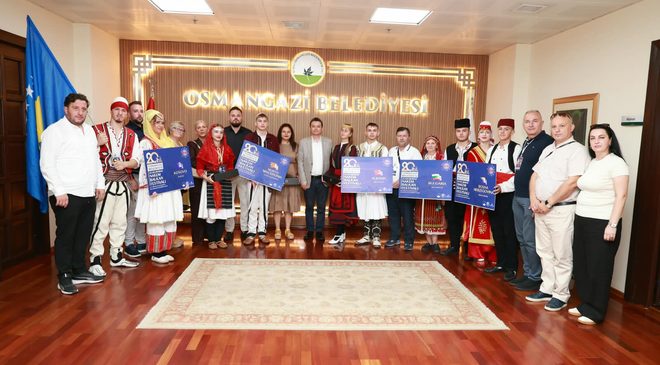 Başkan Erkan Aydın: “Balkanlar ile gönül ve kültür bağlarımız ilelebet sürecek”