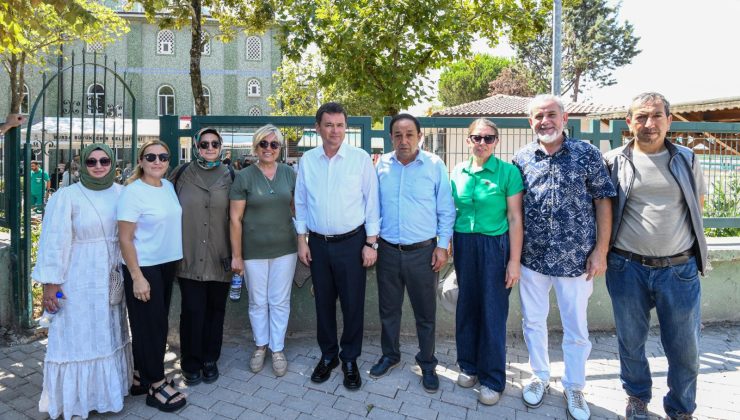 Başkan Erkan Aydın Alemdar’da sorunları yerinde dinledi
