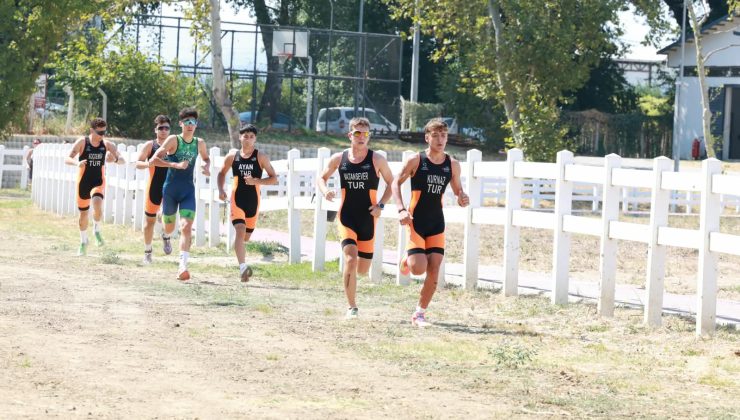 Genç sporcular Bursa Duatlon İl Birinciliği’nde yarıştı