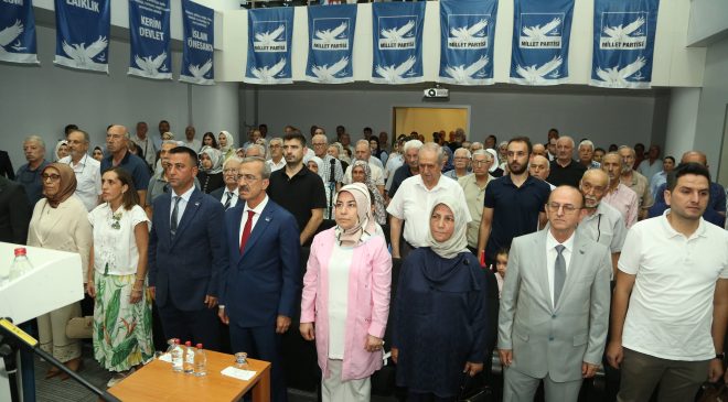 Bursa’da Millet Partisi kurultayı: Akyıldız yeniden seçildi