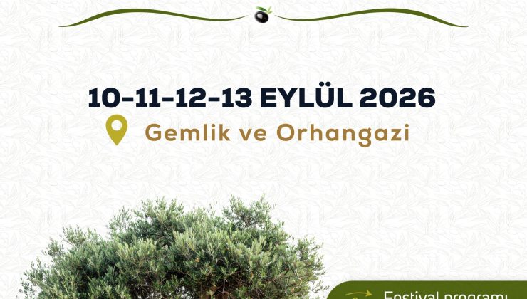 Zeytinin bereketi Gemlik ve Orhangazi’yi buluşturacak