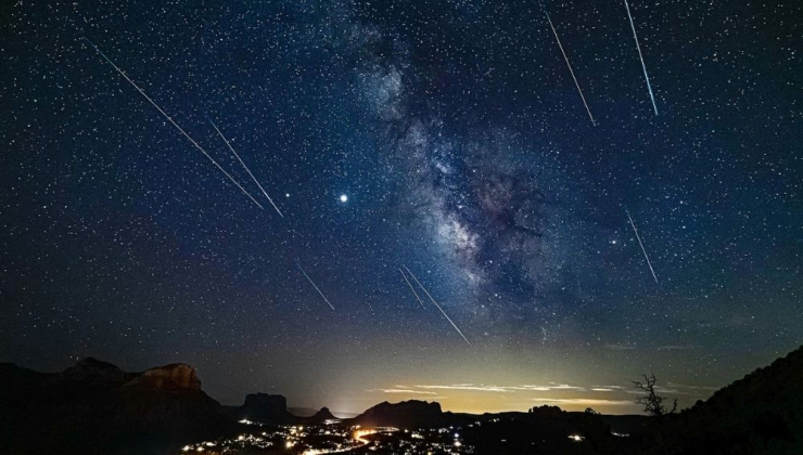 Yenişehir’de Çiçeközü Göleti’nde Perseid Meteor Yağmuru gözlemi