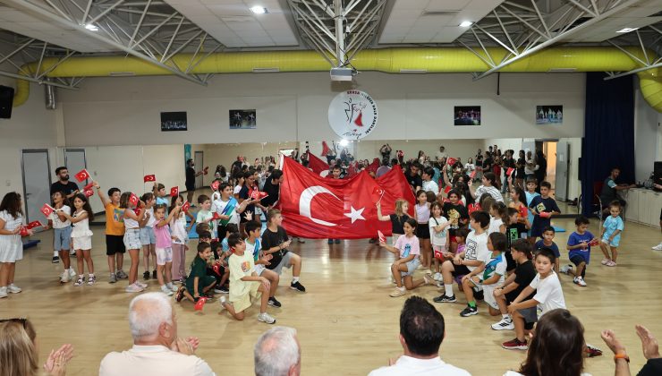 Nilüfer’de çocuklar yazı sporla geçirdi