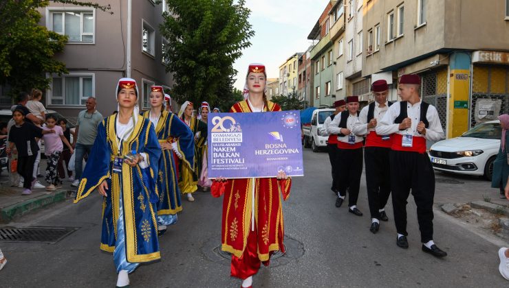 Osmangazi’de kardeşlik korteji