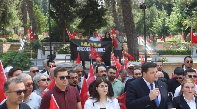 Pınarbaşı Şehitliği’nde “Terörsüz Türkiye” açıklaması