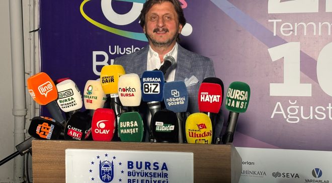 64. Bursa Festivali’nde 100 bin kişilik sanat buluşması