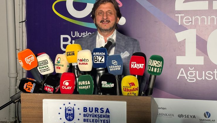 64. Bursa Festivali’nde 100 bin kişilik sanat buluşması