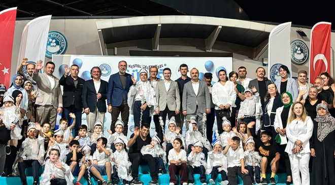 Kestel de minikler için unutulmaz gün