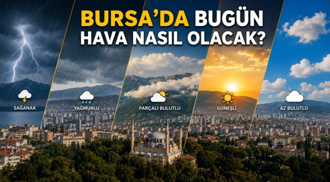 Bursa’da çarşamba günü yaz sıcakları yaşanacak