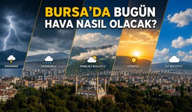 Bursa’da kavurucu sıcaklar sona eriyor!
