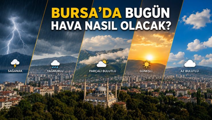 Yeni haftada Bursa’da yağış yok, sıcaklık artıyor
