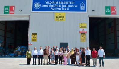 Bursa Belediyelerinden Yıldırım’ın Sıfır Atık Tesislerine çıkarma