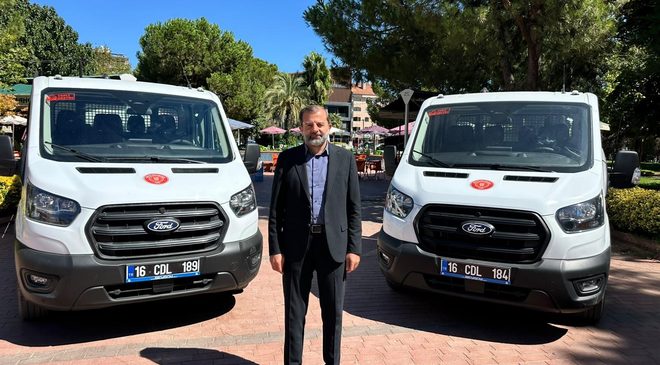 Gürsu Belediyesi’nden araç filosuna takviye