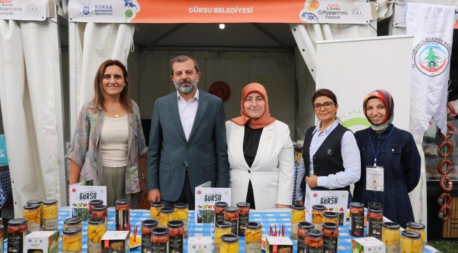 Gürsu’nun yerel lezzetleri Gastronomi Festivali’nde tanıtıldı