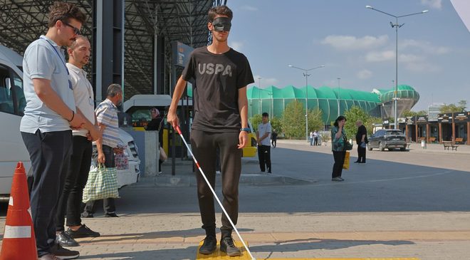 Bursa’da engelleri aşan adım: Empati parkuru