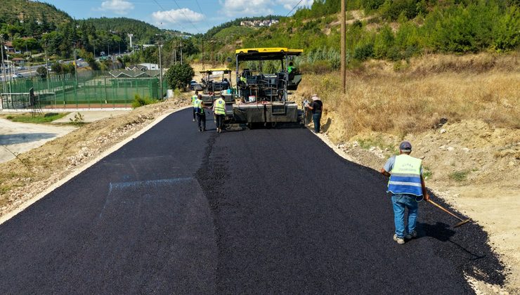 Büyükşehir’den Mudanya trafiğine kalıcı çözüm: Çağrışan’a asfalt