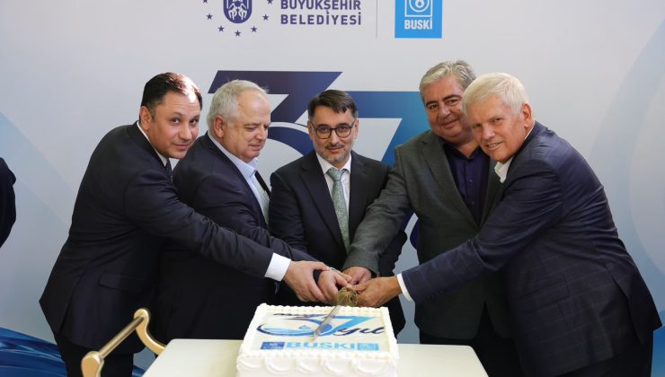 BUSKİ’nin 37 yıllık yolculuğu törenle kutlandı