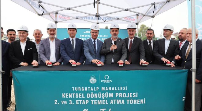 Turgutalp’te kentsel dönüşüm için düğmeye basıldı
