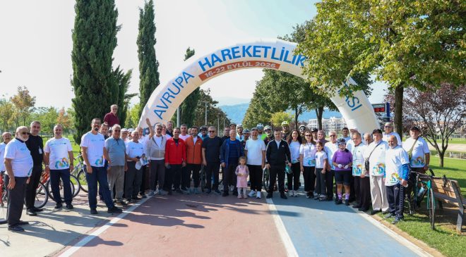 Bursa’da hareketli hafta yürüyüşle başladı