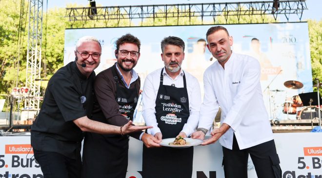 Danilo Zanna ve Şahin Biba’dan Bursa-İtalya lezzet buluşması