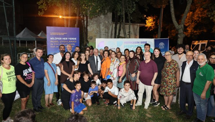 Başkan Özdemir Karaman’da mahalle sakinleriyle buluştu