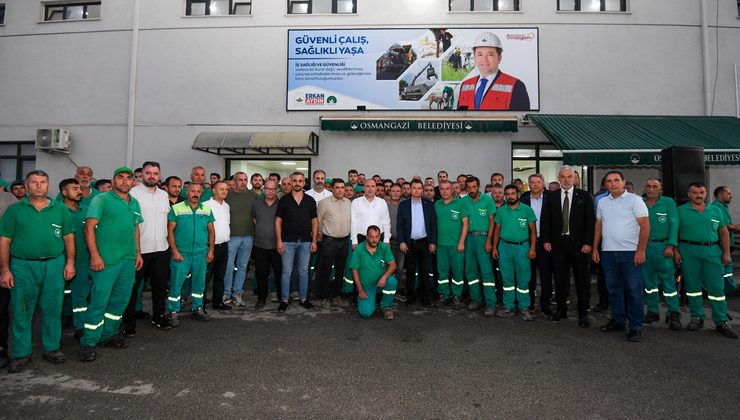 Osmangazi’de 3 bin kişilik güçlü ekiple temiz ve yaşanabilir şehir mesaisi