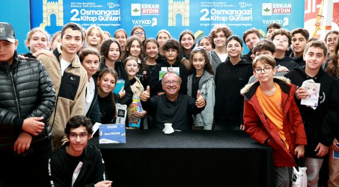 Gani Müjde’den Osmangazi’de mizah dolu söyleşi