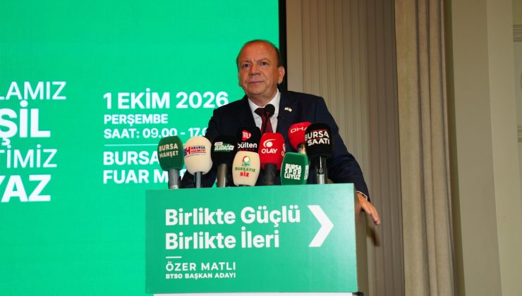 BTSO Başkan Adayı Matlı’dan KOBİ OSB için net mesaj