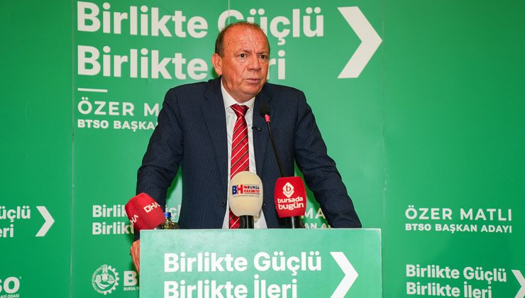 Bursalı firmalar birbirine iş verecek: Özer Matlı’dan Kent İçi Entegre Ticaret Ağı Modeli