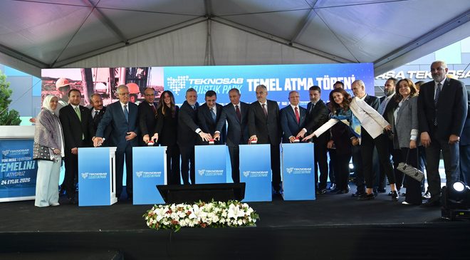TEKNOSAB Lojistik Park’ın temeli atıldı