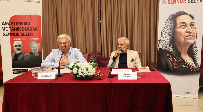 Nilüfer’de Sennur Sezer’in eserleri ve toplumsal tanıklığı ele alındı