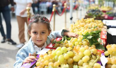 12. Karabalçık Üzüm Festivali’nde hasat coşkusu