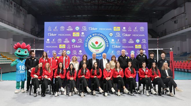 Cengiz Göllü’de sezon lansmanı: Nilüfer Belediyespor Eker parkeye çıkıyor