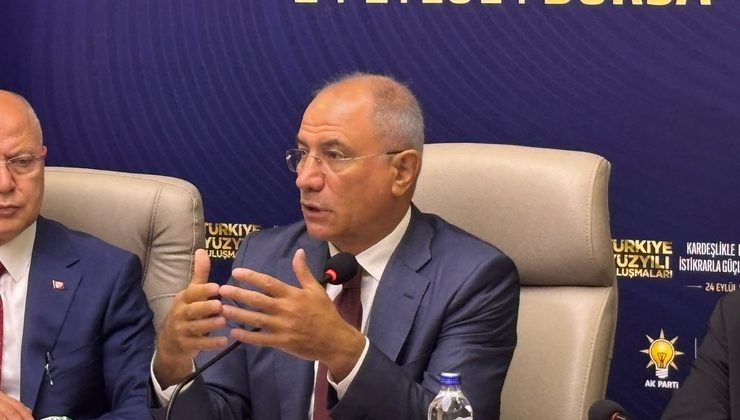 Efkan Âlâ’dan Bursa vurgusu: “Türkiye’de attığımız her adımın geometrik karşılığı Bursa’da var”