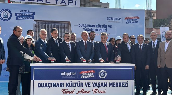 Duaçınarı Kültür ve Yaşam Merkezi’nin temeli atıldı