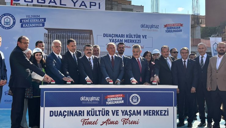 Duaçınarı Kültür ve Yaşam Merkezi’nin temeli atıldı