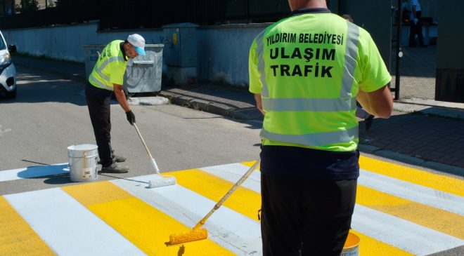 Yıldırım’da okul çevreleri yeni döneme hazırlanıyor