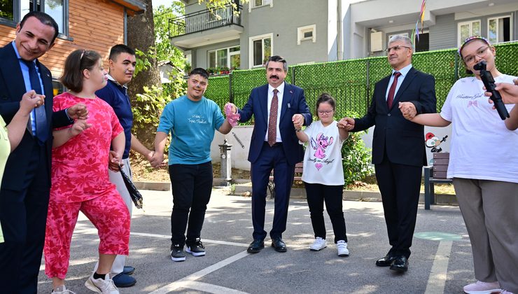 Yıldırım’da özel çocukların heyecanı: Başkan Yılmaz eşlik etti