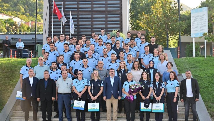 Başkan Yılmaz zabıta personeliyle bir araya geldi