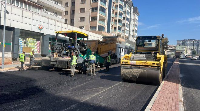 Yıldırım’da Erdoğan Caddesi yenileniyor