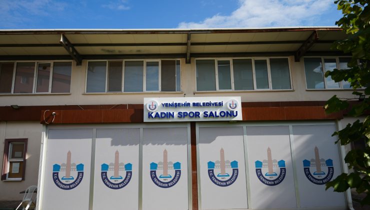 Yenişehir’de kadın spor salonu yenilendi