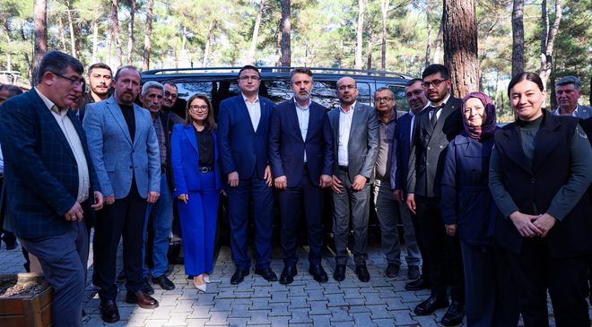 Başkan Vekili Şahin Biba Beyce’de muhtarlarla buluştu