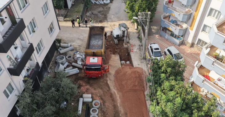 Bursa’da yağmur suyu ve kanalizasyon hatları güçleniyor