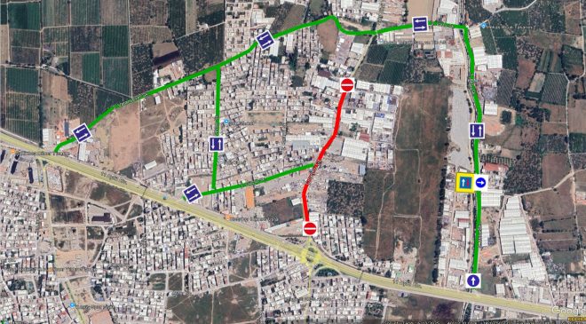 Yıldırım’da o cadde 24 gün trafiğe kapatılacak