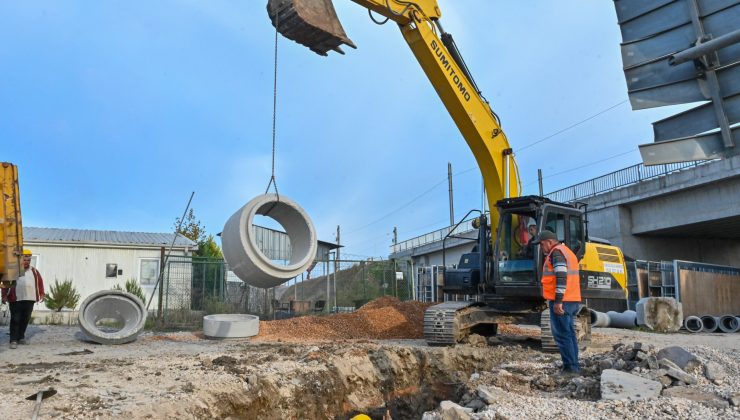 Bursa’da su baskınlarına karşı altyapı çalışmas