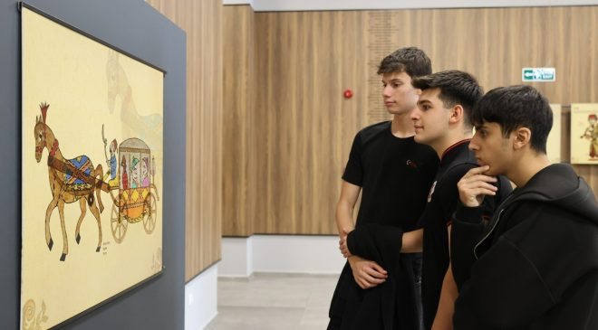 Karagöz perdesi Orhangazi’de açıldı